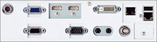 HDBaseT,HDMI(R)×2,DVI-Dイメージ